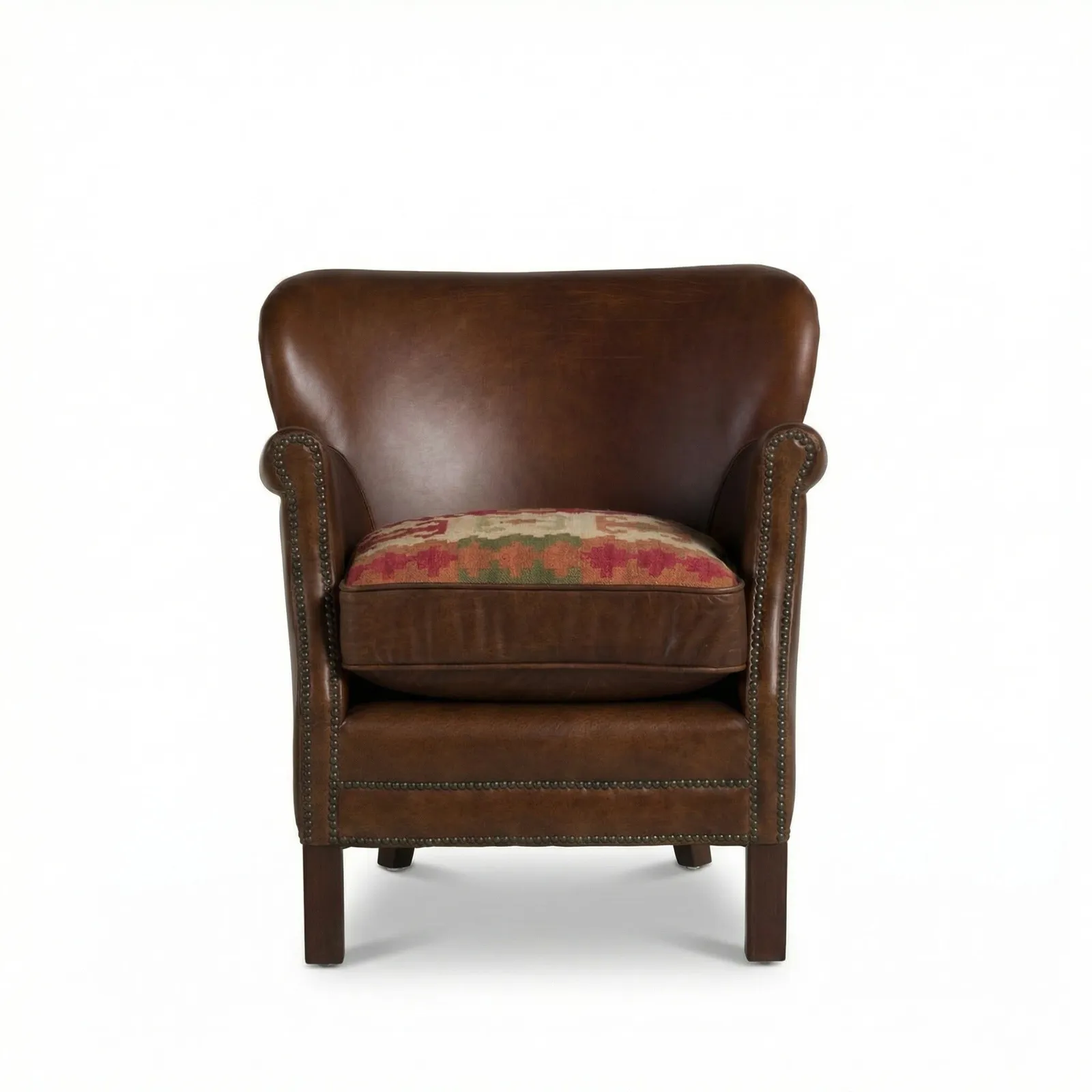 Cavendish Armchair, Brown Leather | Barker & Stonehouse 2