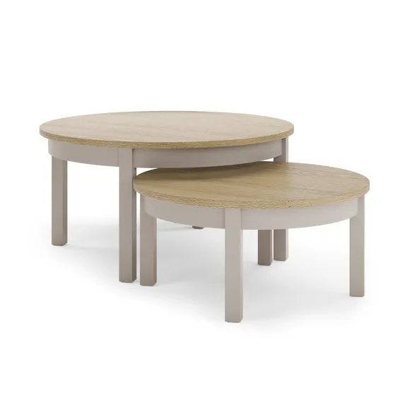 Olney Round Nest of Coffee Tables 5