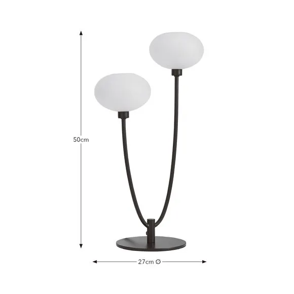 Paris 2 Light Table Lamp 6