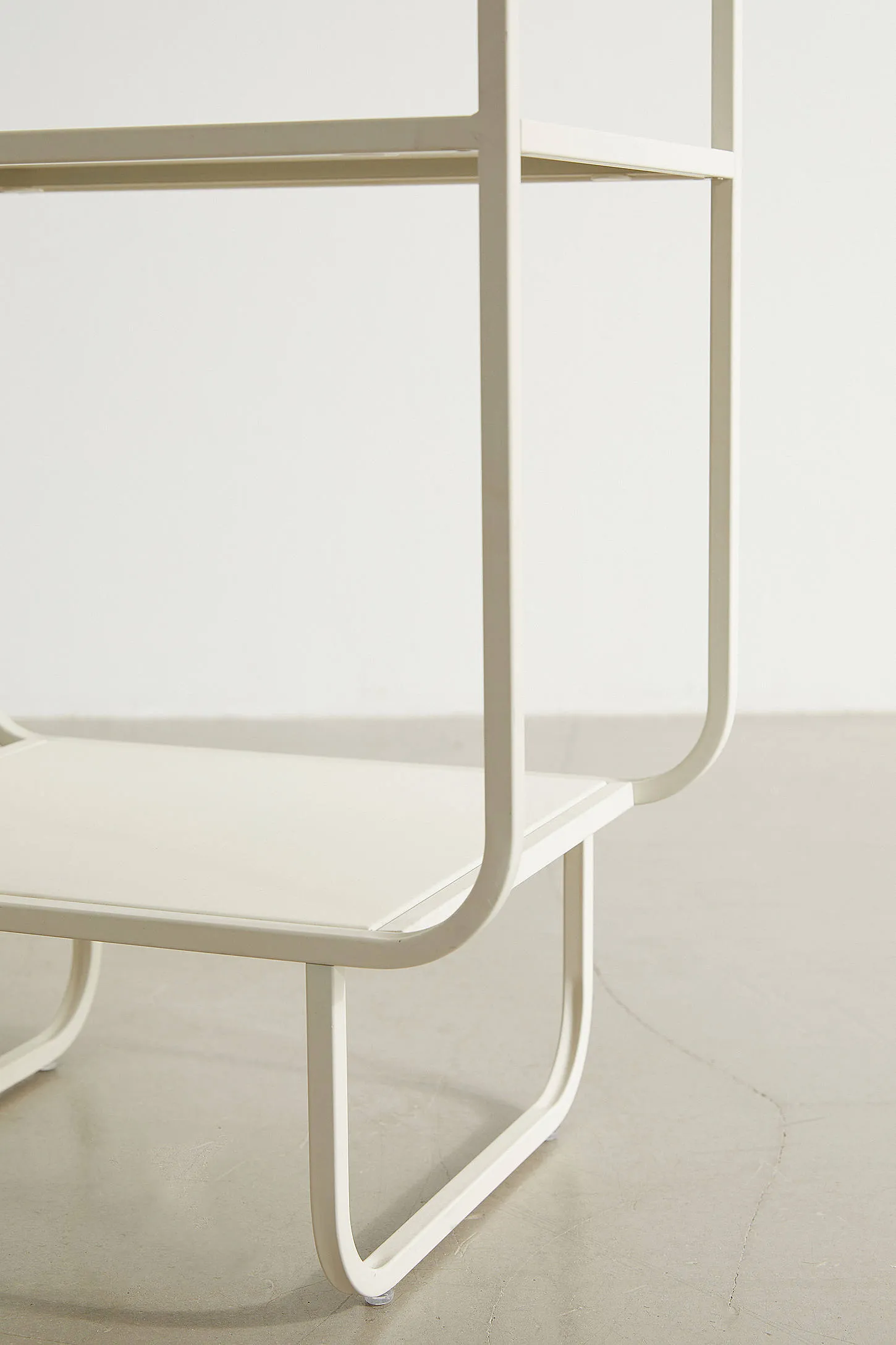 Alana White Narrow Bookcase - White 5
