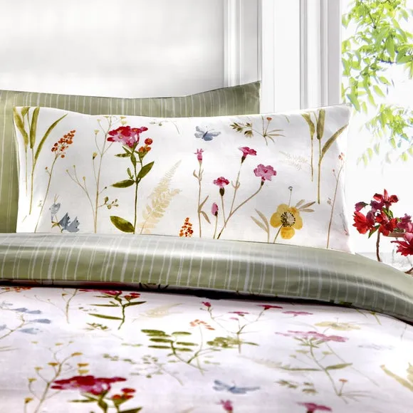Spring Glade Easy Care Multicoloured Duvet Cover and Pillowcase Set 3