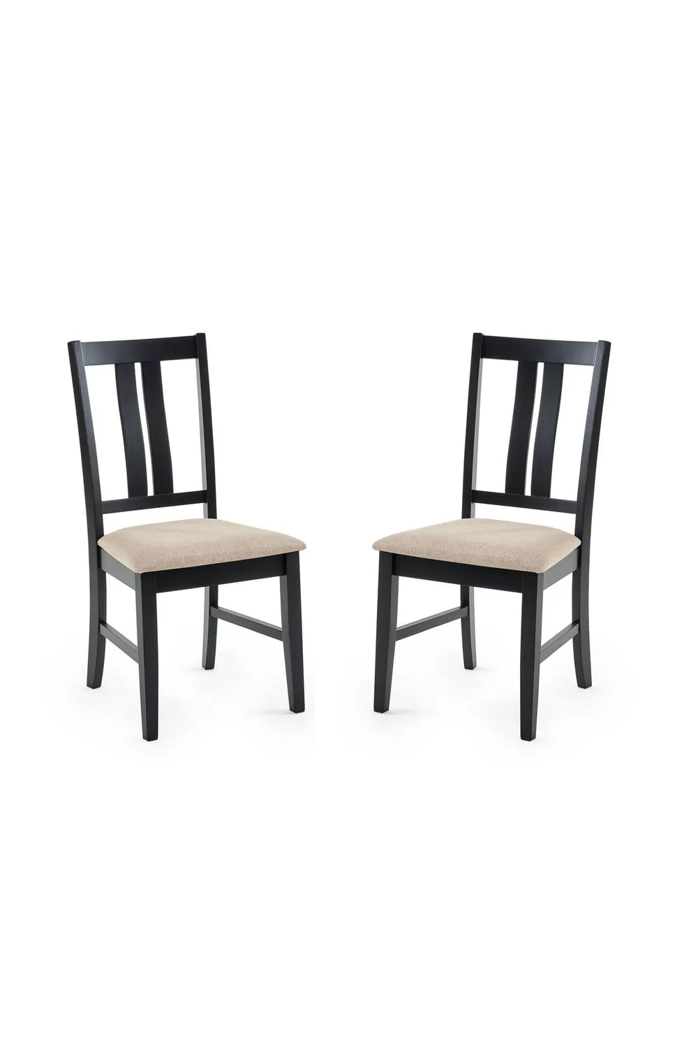 Julian Bowen Hilton Dining Chair (Set of 2) in Black 3