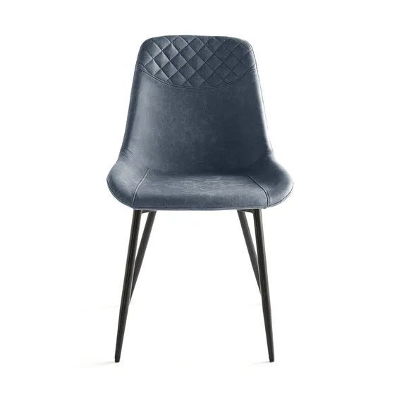 Walden Set of 4 Dining Chairs, Faux Leather 6