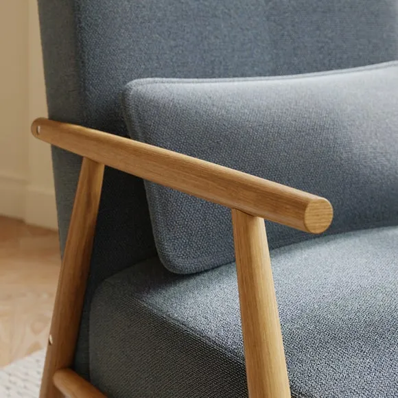 Alpine Speckled Boucle Spindle Chair 3