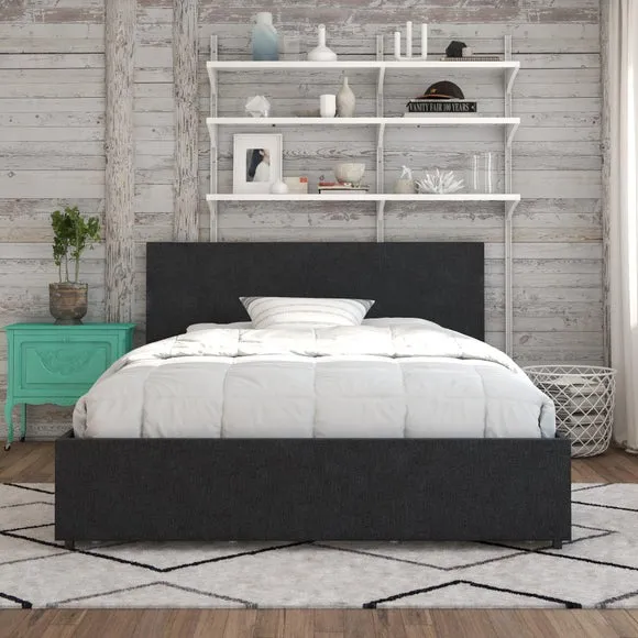 Novogratz Kelly 4 Drawer Bed, Linen 3