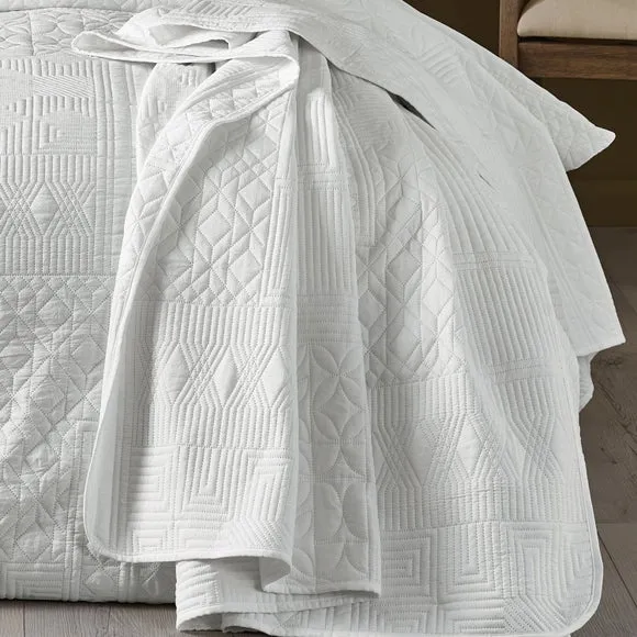 Catherine Lansfield Folkstone Geo Bedspread 1