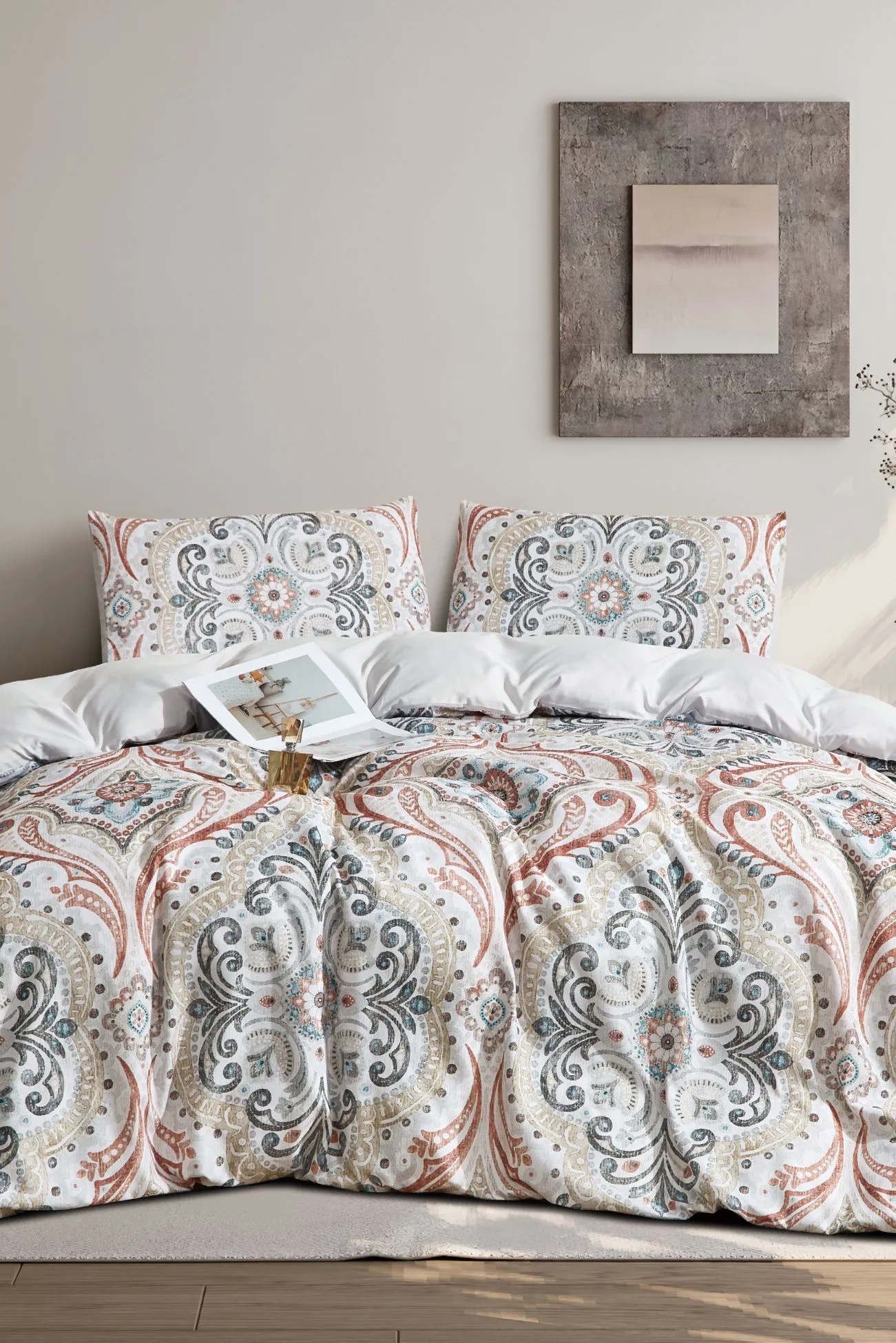 Ezysleep Esme Floral Printed Duvet Set