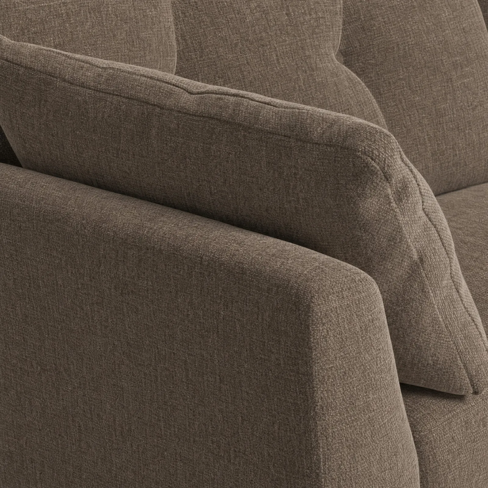 Benton Large Corner Sofa, Brown | Barker & Stonehouse 6