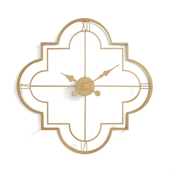 Timeless Shaped Skeleton Wall Clock 3