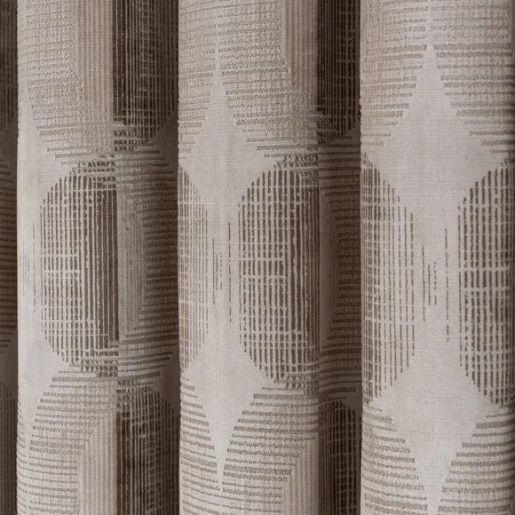 Orion Cut Velvet Eyelet Curtains 3