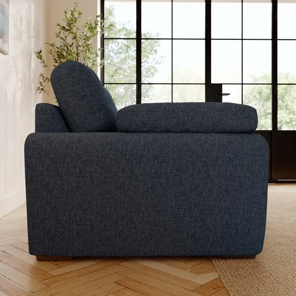 Milton Soft Chenille 3 Seater Sofa 3