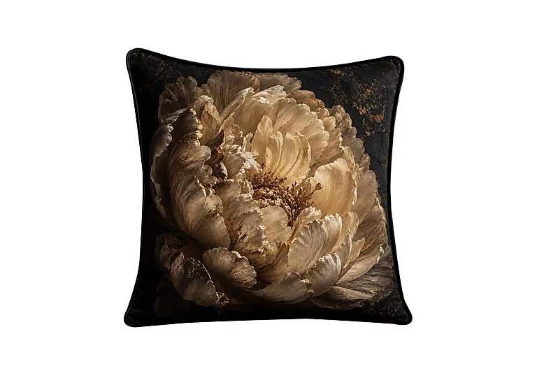 Champagne Peony Large Feather Cushion - Home Accessories - In Time for Christmas