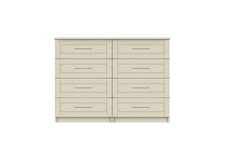 Fenchurch 8 Drawer Wide Chest - Champagne