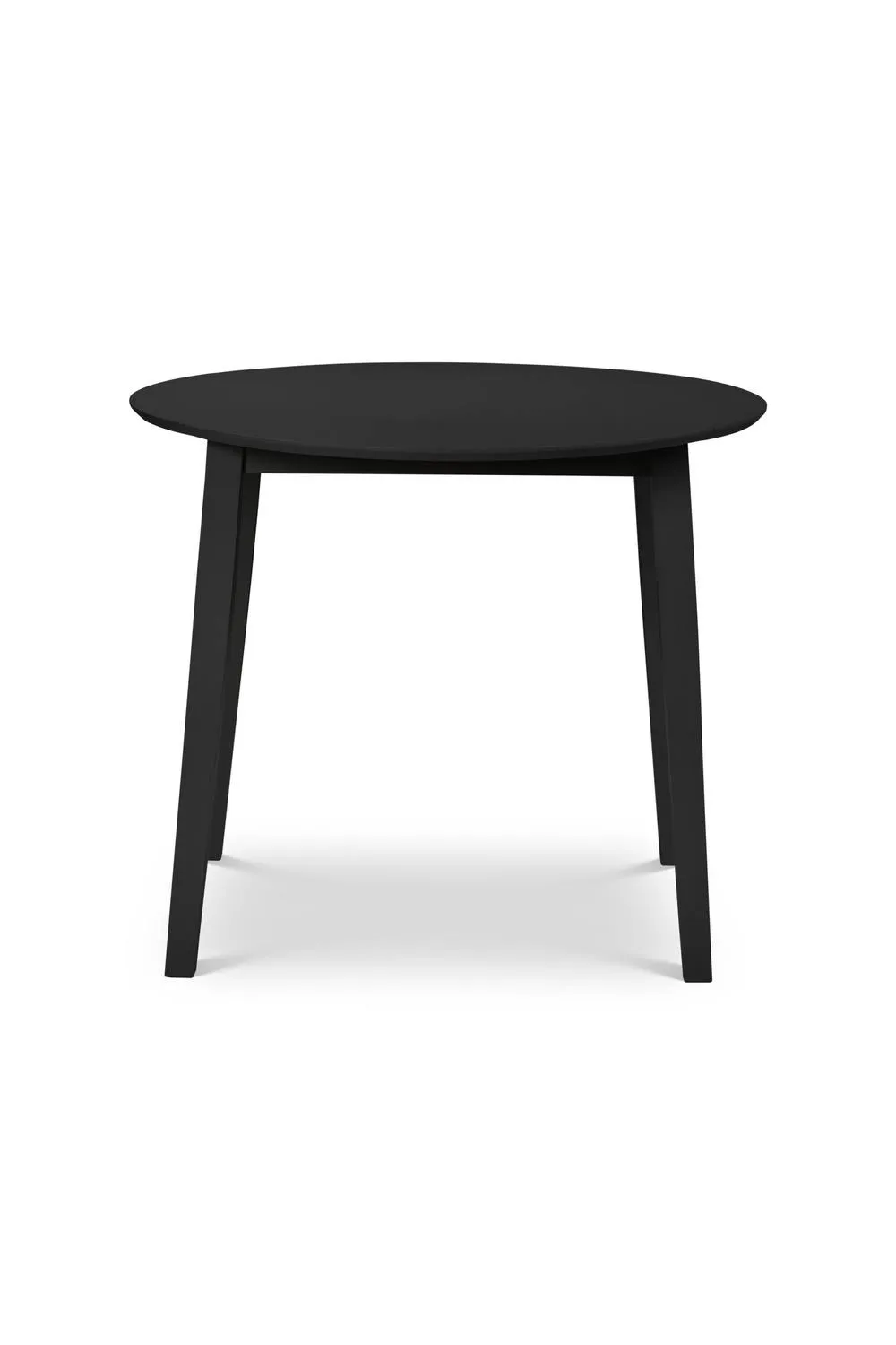 Julian Bowen Coast Round 2-4 Seater Drop Leaf Dining Table in Black 5