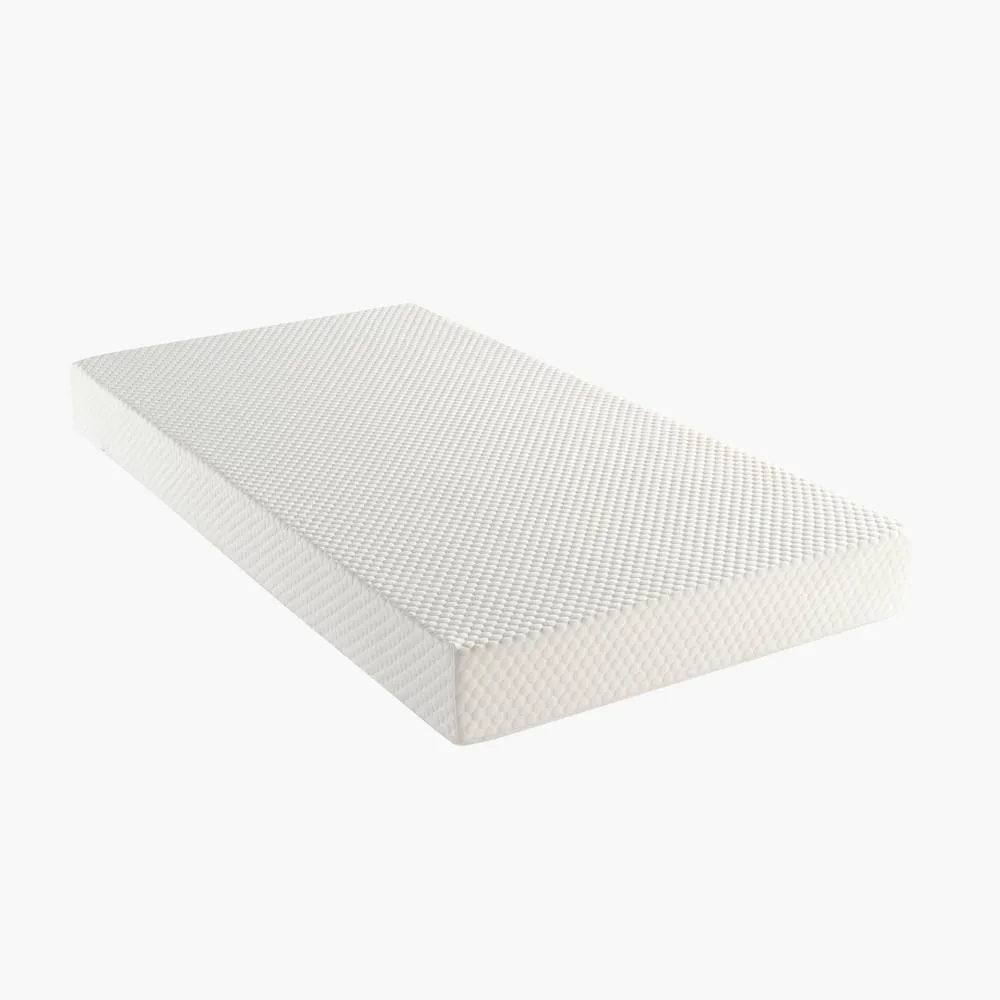 FurnitureboxUK Solis Rolled Pocket Sprung Foam Mattress in White 1