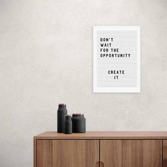 East End Prints Don't Wait For The Opportunity Print 1