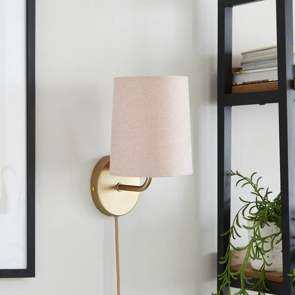 Wallace Plug In Wall Light Fitting 3