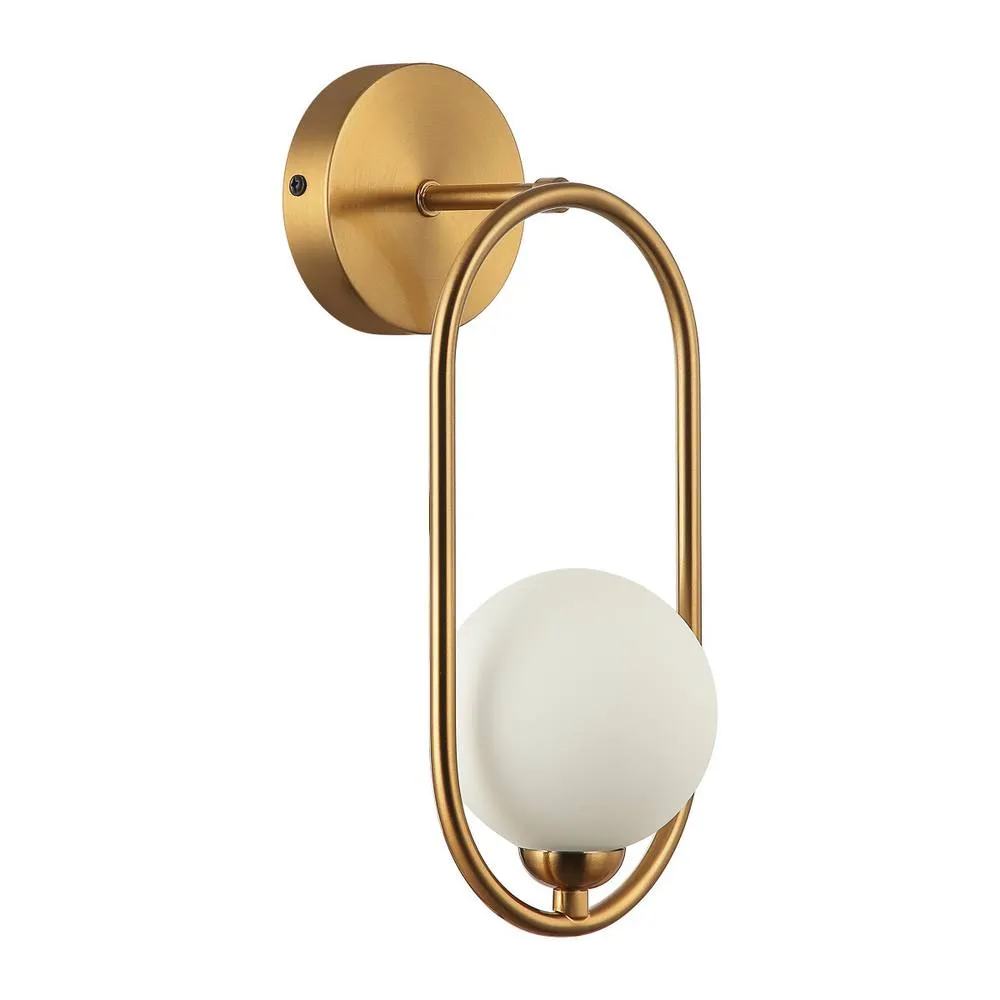 Netlighting Lupus Modern 1 Light Wall Lamp G9 in Bronze 2