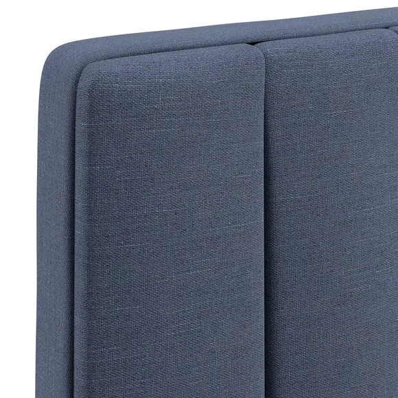 Luxury Linen Vertical Stripe Headboard 4