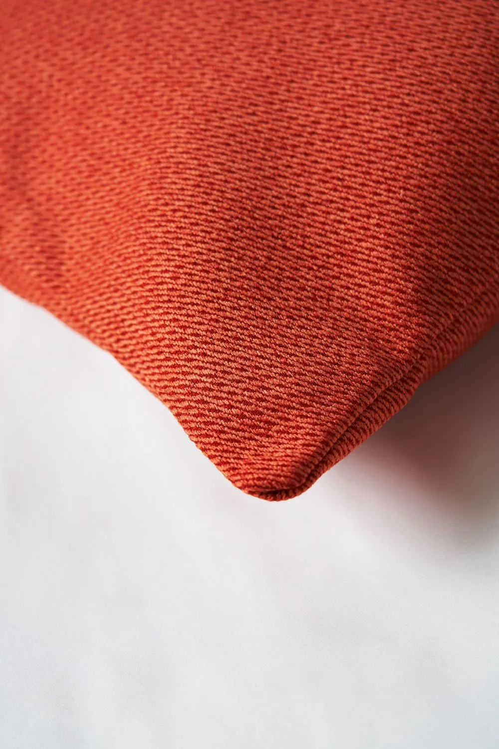 BHS Snow Fleece Cushion in Orange 3