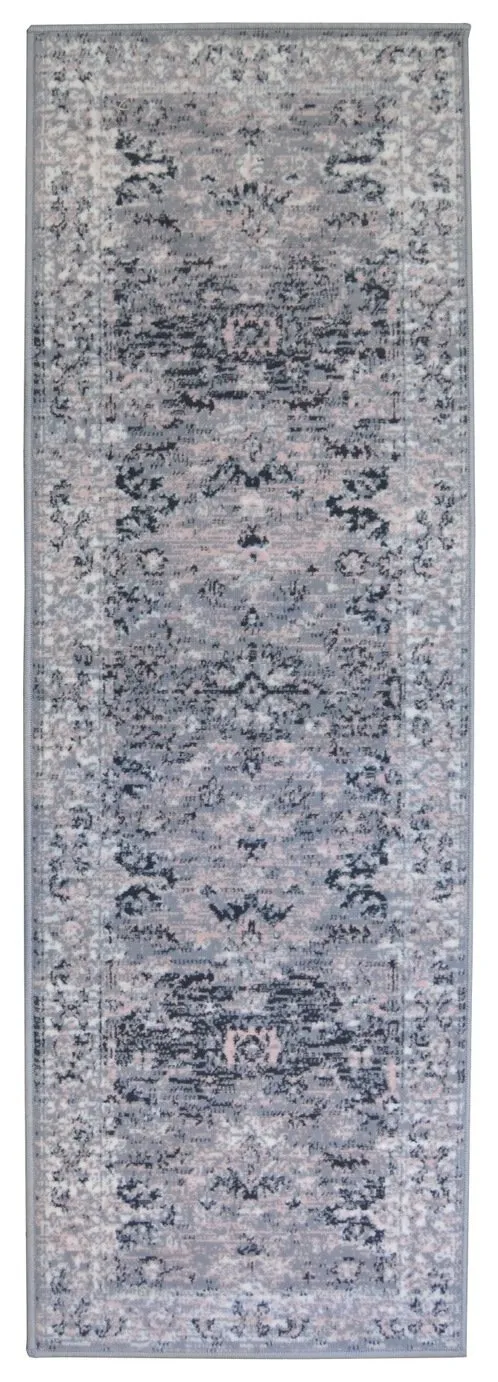 Homemaker Traditional Design Runner - 200x67cm - Grey Blush