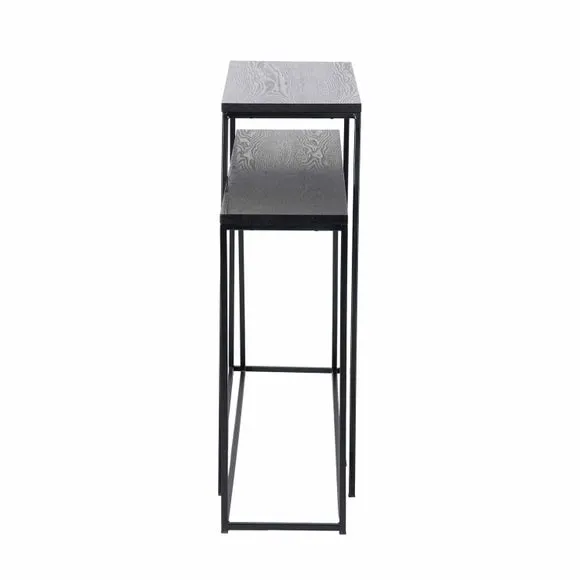 Set of 2 Mashiko Console Tables 4