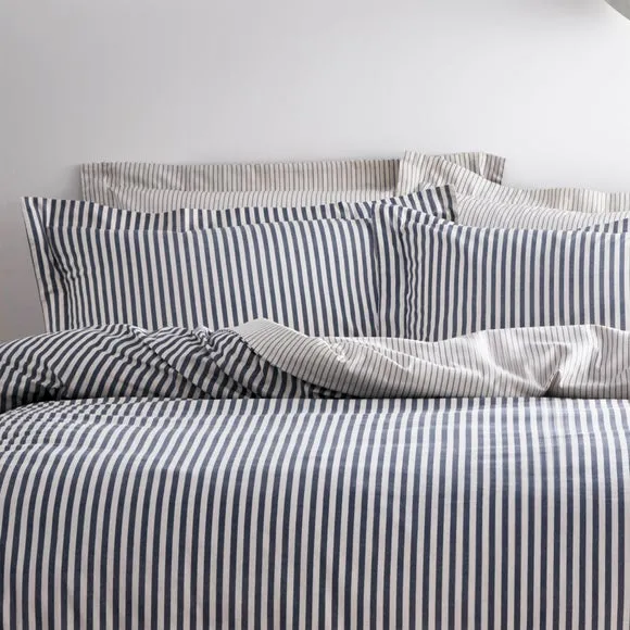 Yard Hebden Reversible 100% Cotton Duvet Cover & Pillowcase Set 3