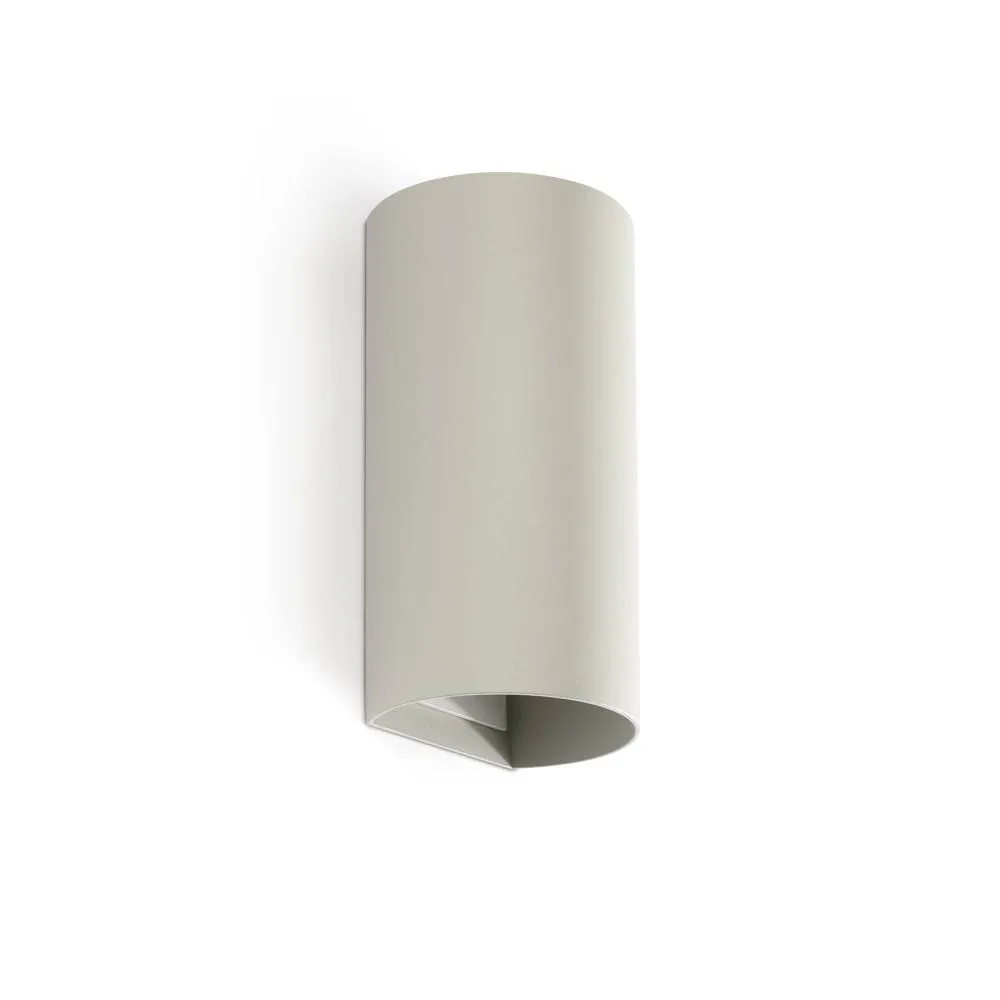 Netlighting Sole Round Up & Down Wall Lamp Grey 2x GU10
