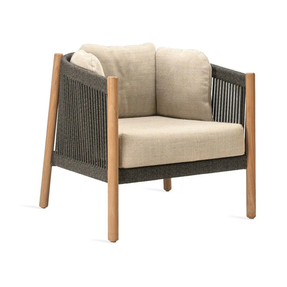 Vincent Sheppard Lento Lounge Chair Almond Wing Cushion 2