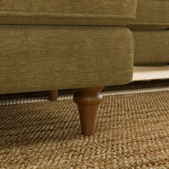 Beatrice II Chenille Corner Storage Sofa Bed 5