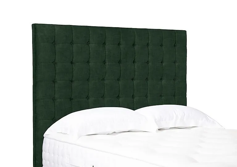Artisan Collection Dot High Floor Standing Headboard - Single - Tormaline Green