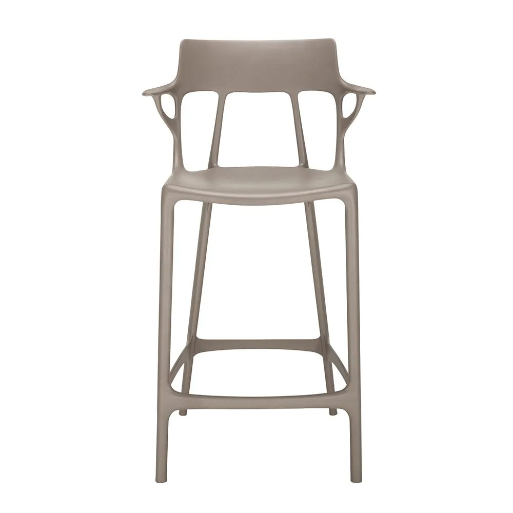 Kartell AI Counter Stool Grey 2