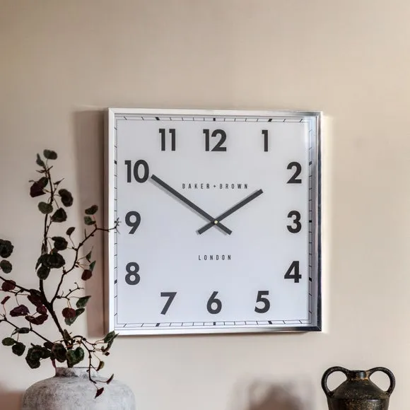 Cedar & Sage Buxton Square Wall Clock 1