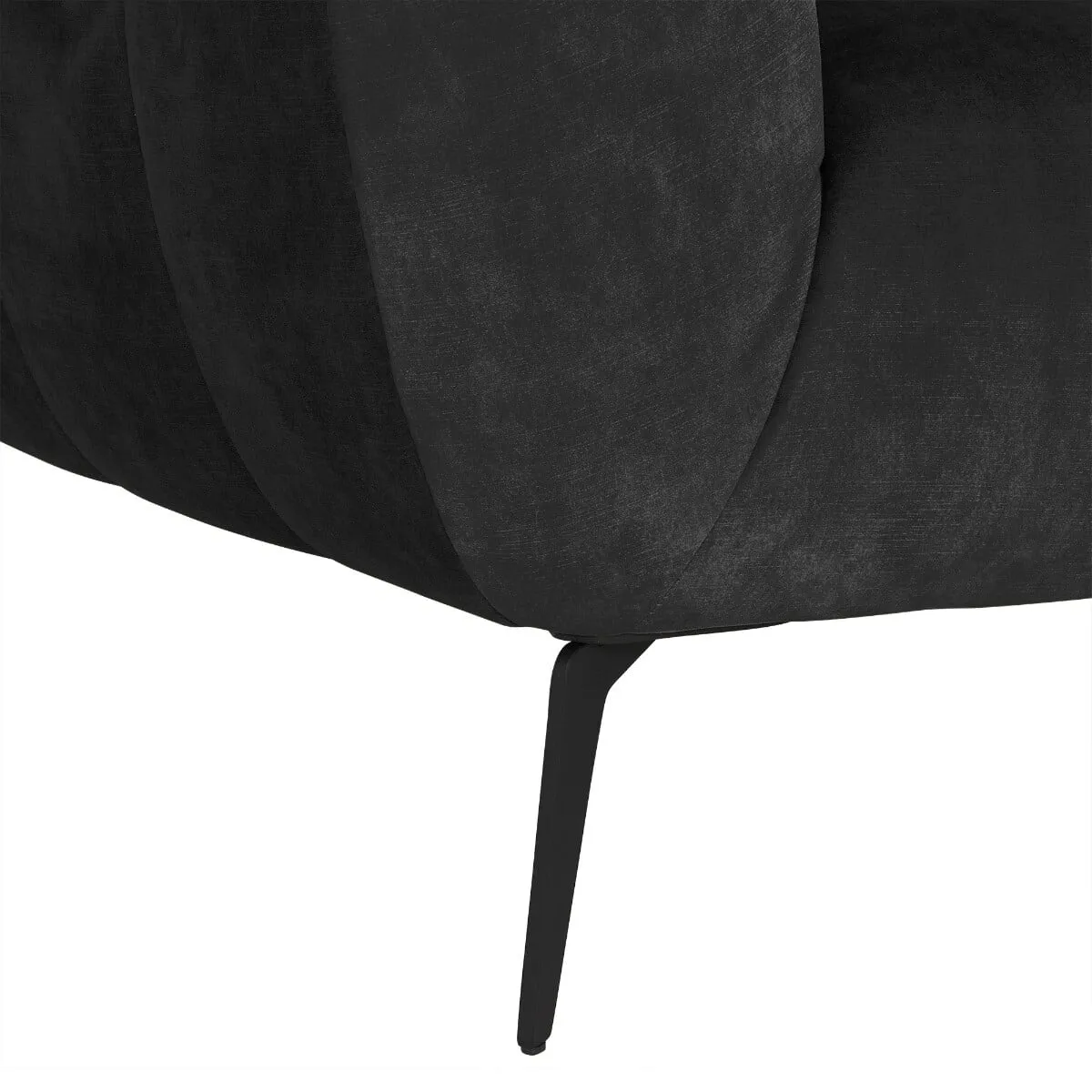 Azalea Corner Group Chaise Right Sofa, Black | Barker & Stonehouse 6