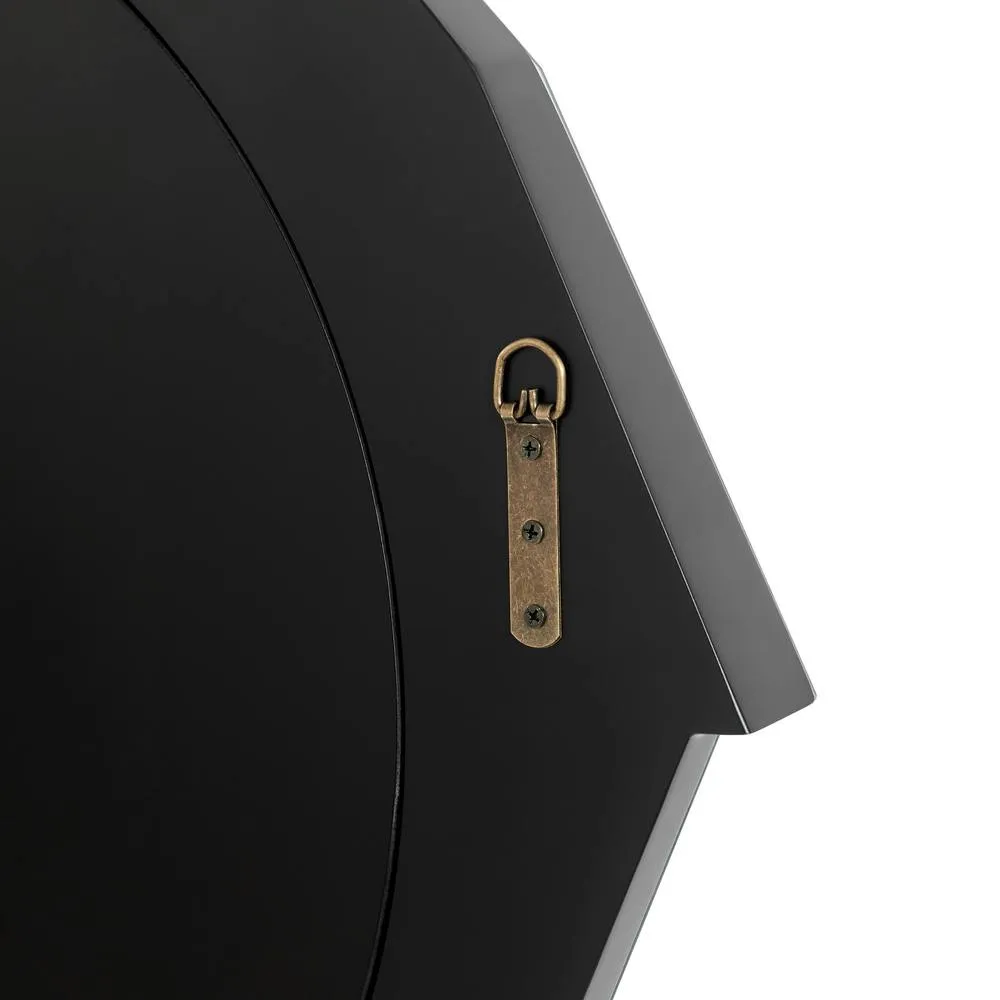 FurnitureboxUK Jewel Medium Abstract Round Wall Mirror in Clear 5