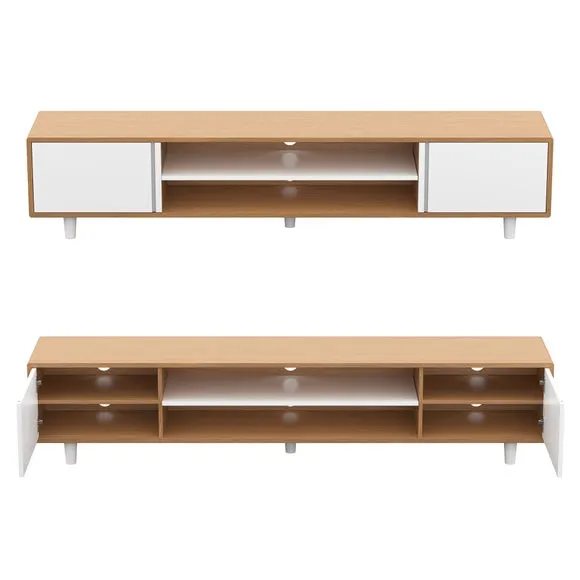 AVF Harbour Extra Wide TV Stand for TVs up to 95” 4