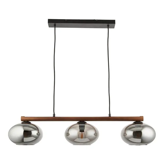 Bowen Industrial 3 Light Adjustable Diner Ceiling Light 6