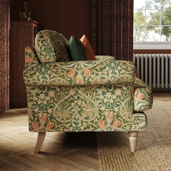 Jolene William Morris Woodland Weeds Print Velvet 2 Seater Sofa 2