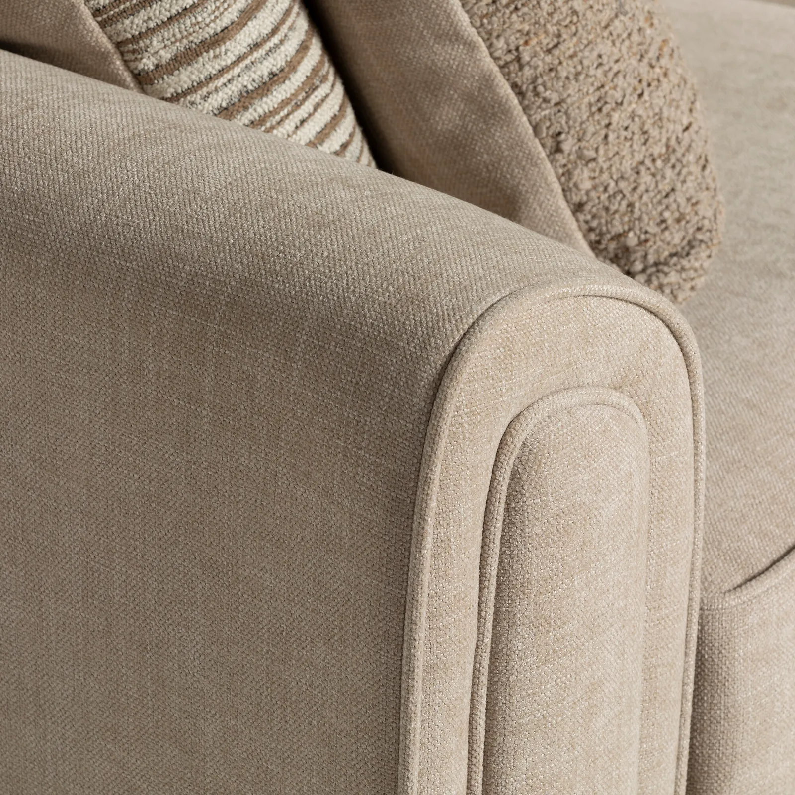 Ocala 3 Corner 1 Lhf Modular Sofa, Neutral | Barker & Stonehouse 4