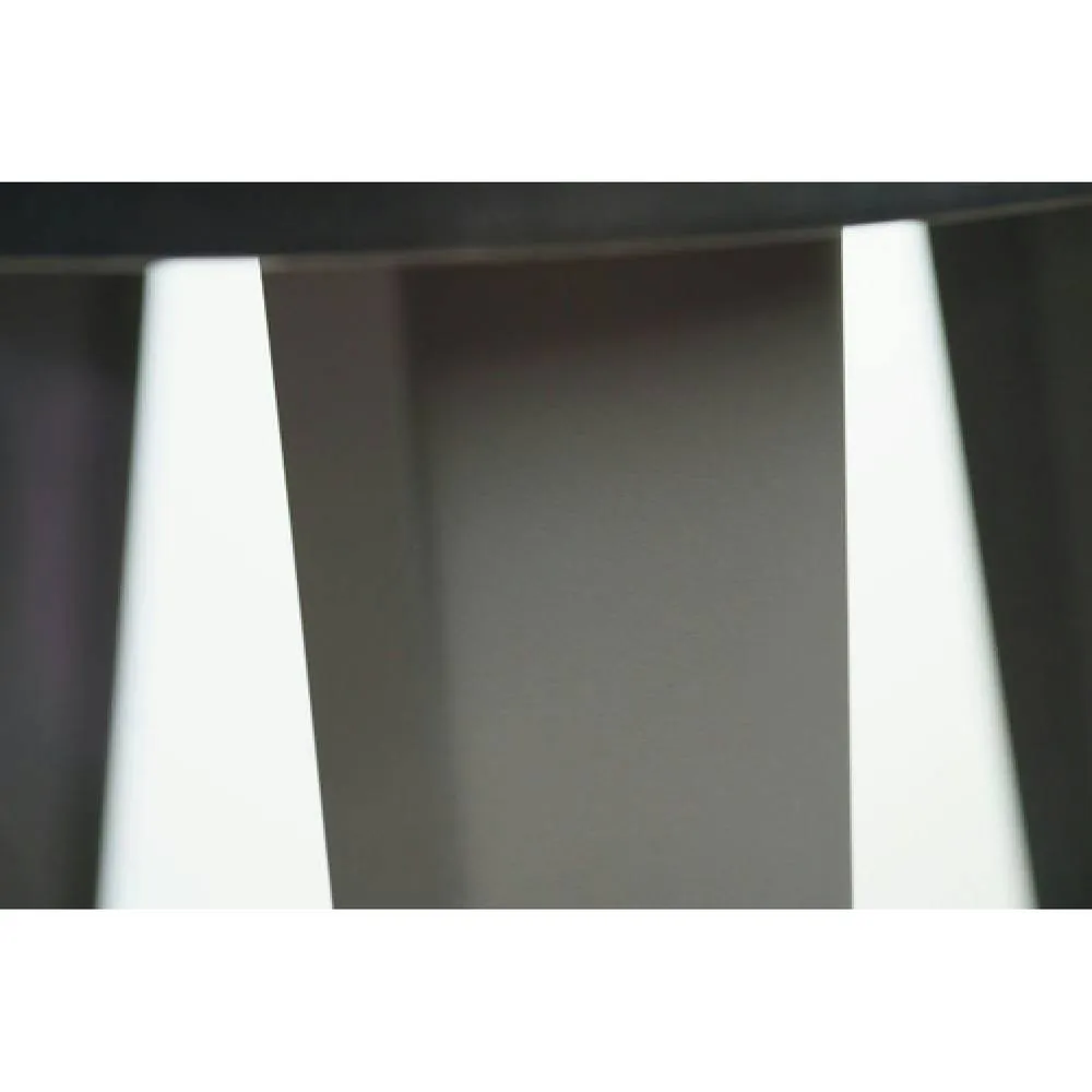 netfurniture Soho Grey Darkwood Round Bar Table 3