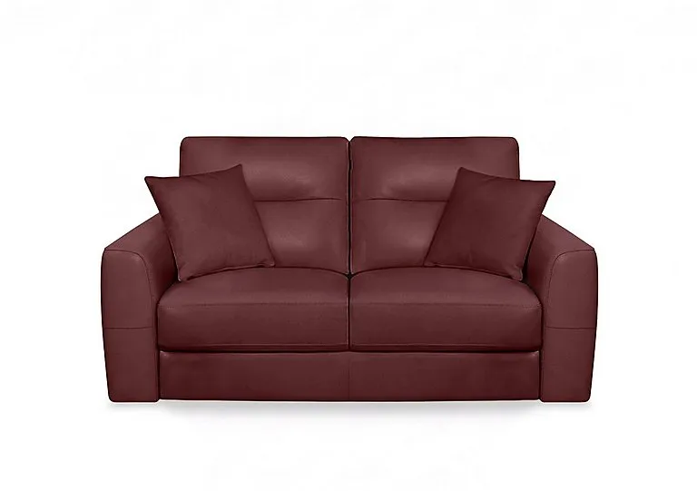 Nest NC Leather 2 Seater Sofa - NC Deep Red