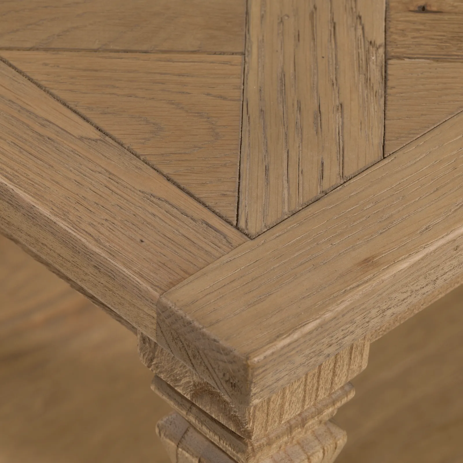 Papillon Rectangular Coffee Table 40X120X70Cm, Brown Oak | Barker & Stonehouse 3