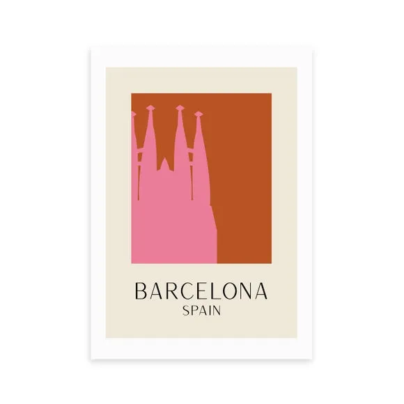 East End Prints Barcelona Print 2