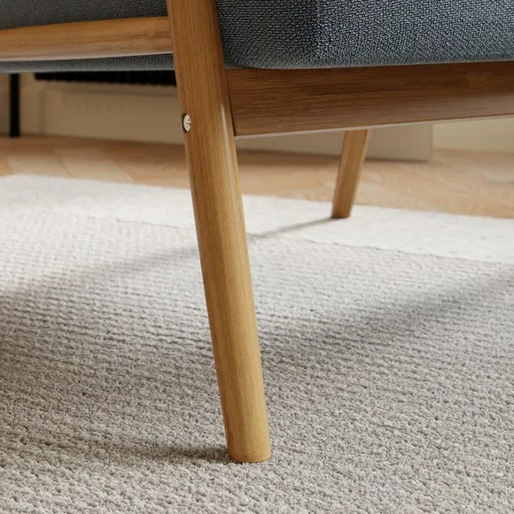 Alpine Speckled Boucle Spindle Chair 5