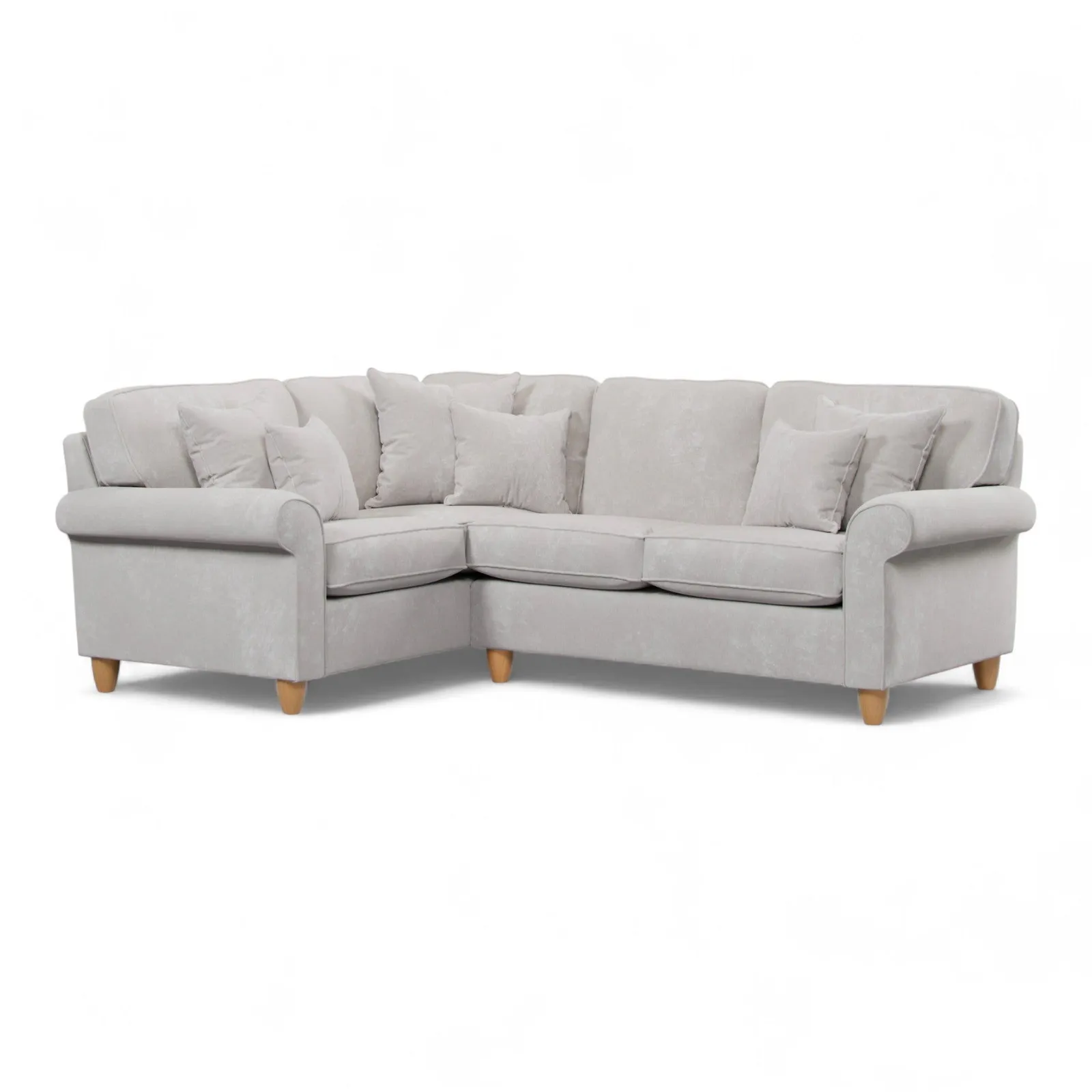 The Great Sofa Company Flora 1 Corner 2 Sofa Glory Pearl in Light Beige 2
