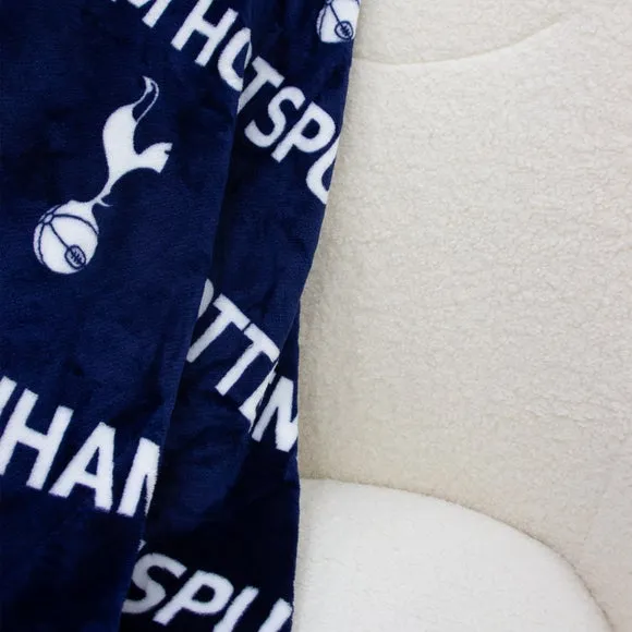 Tottenham Hotspur Line Fleece Blanket 100cm x 150cm 4
