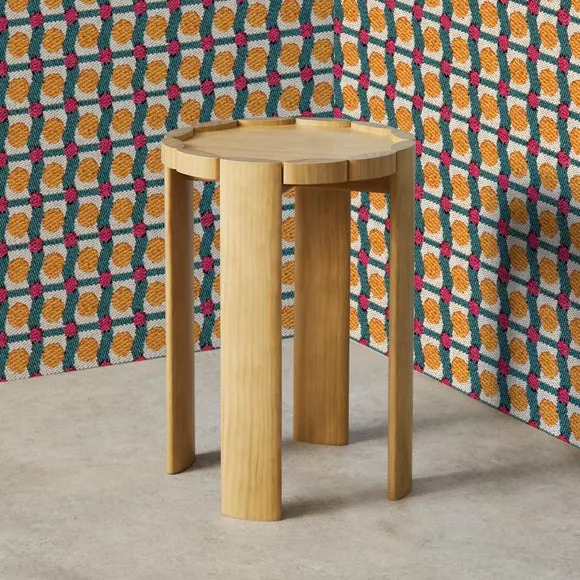 Yinka Ilori Biscuit Pine Side Table 1