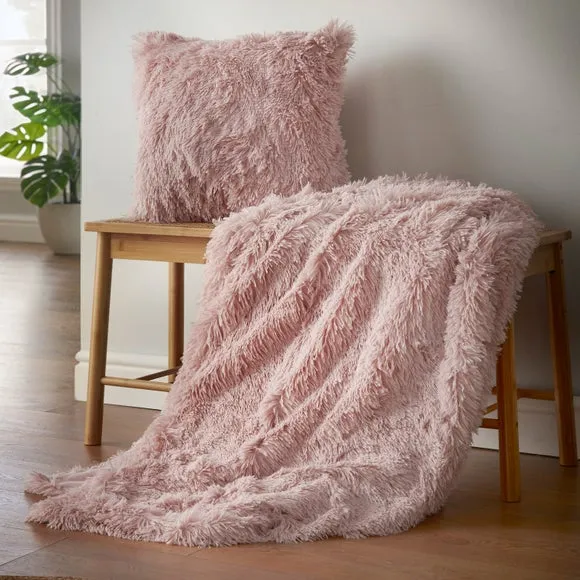 Catherine Lansfield Cuddly Square Cushion 4