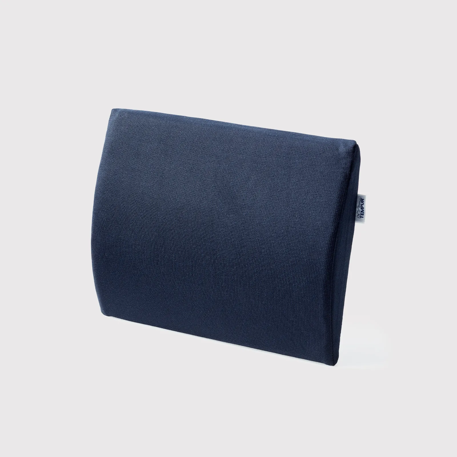 Tempur Transit Lumbar Support Office Chair, Blue Fabric | Barker & Stonehouse