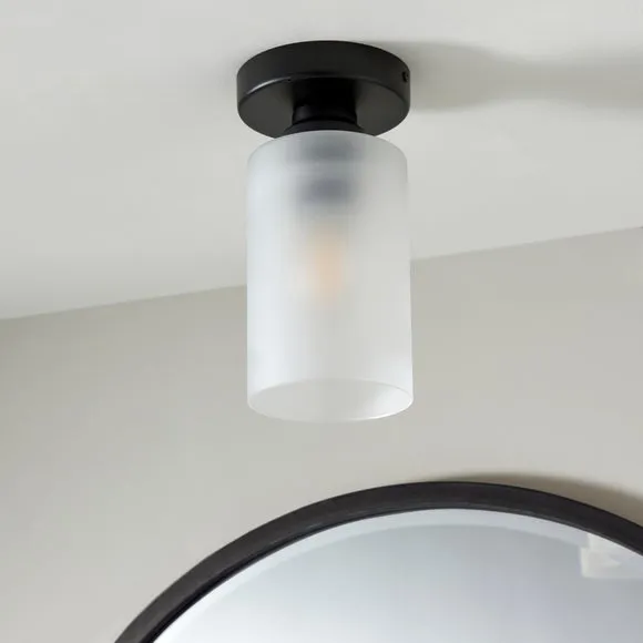 Fryer Bathroom Flush Ceiling Light 2